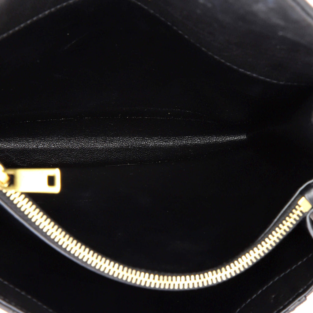 Gaby Envelope Satchel Quilted Leather Mini