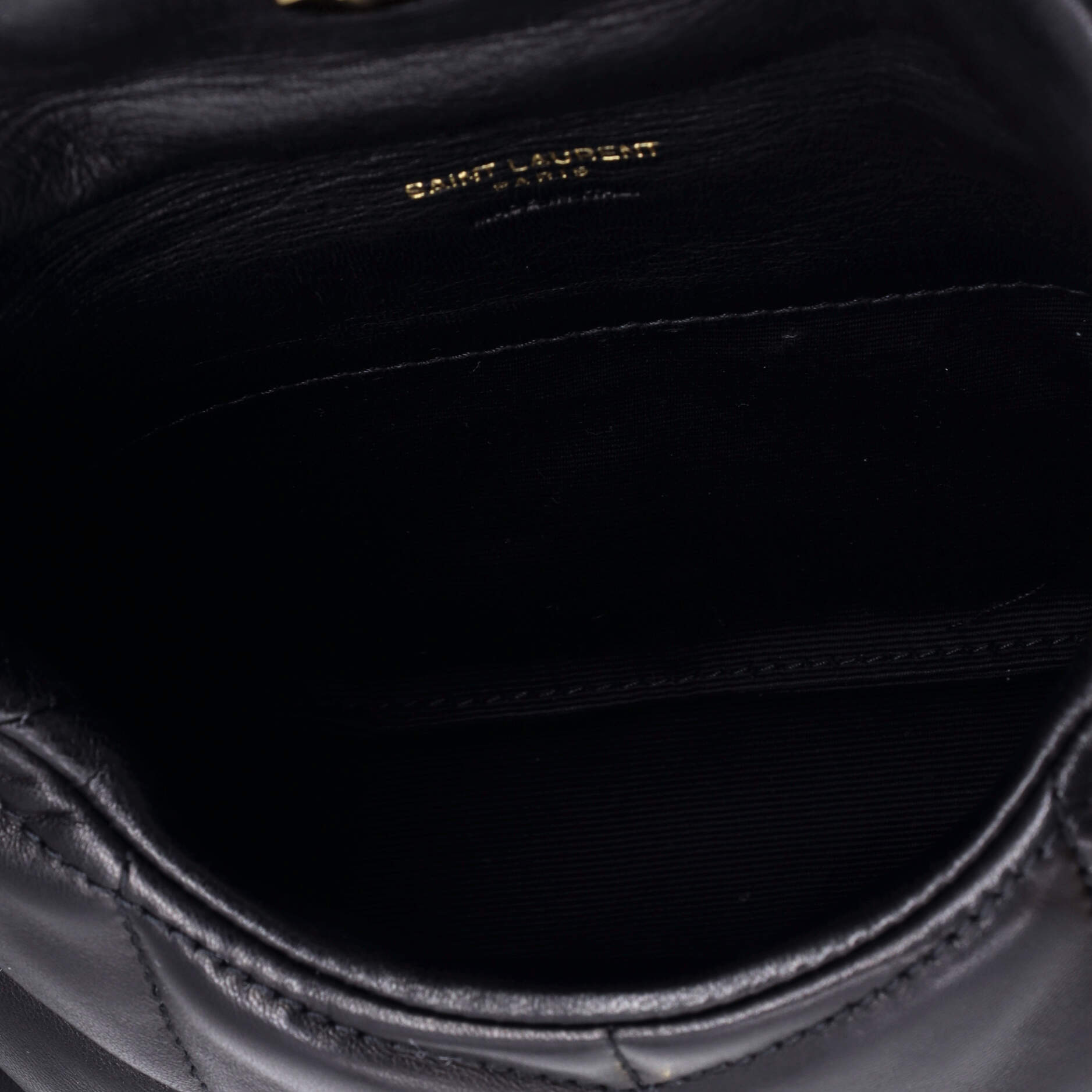 LouLou Puffer Clutch Leather Small