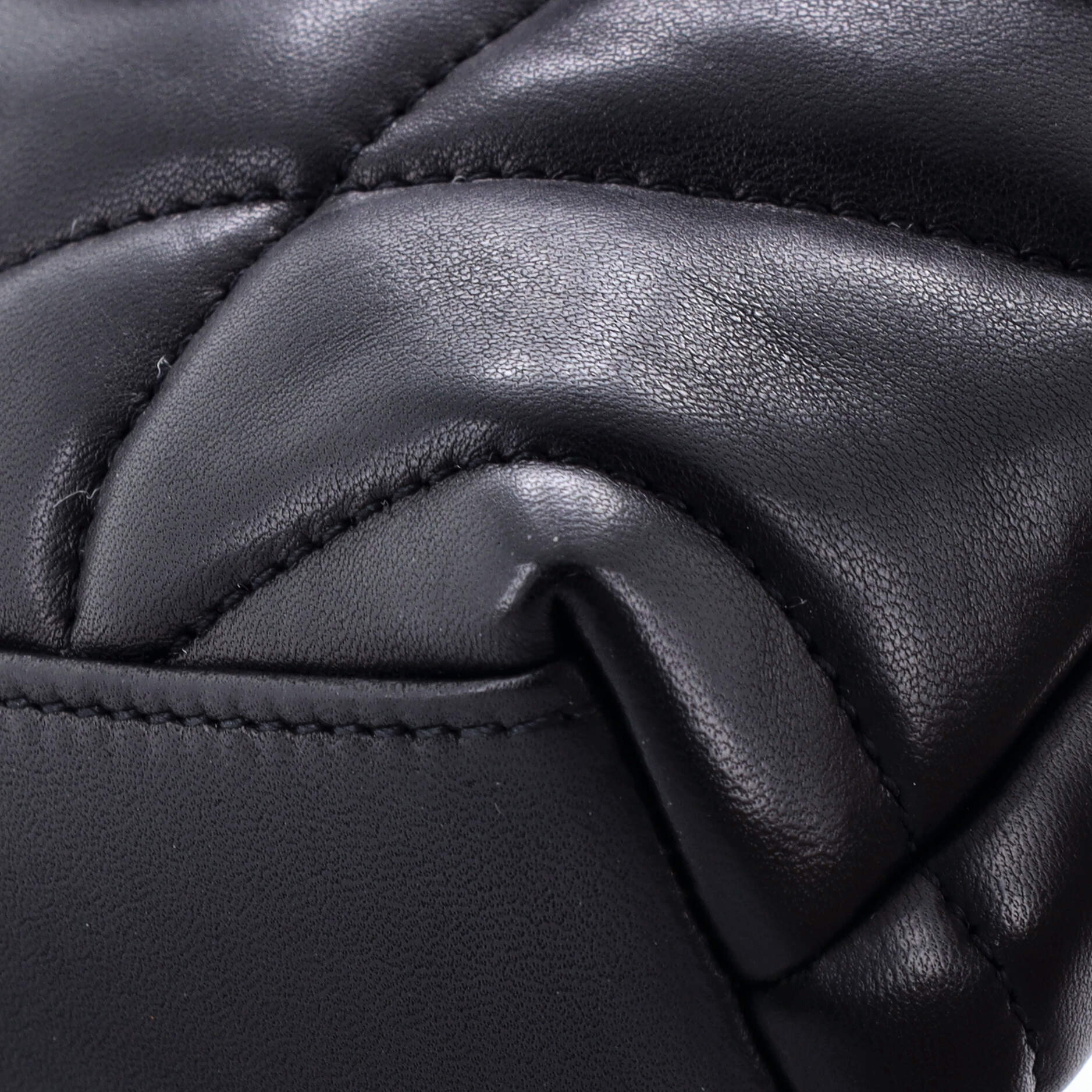 LouLou Puffer Clutch Leather Small