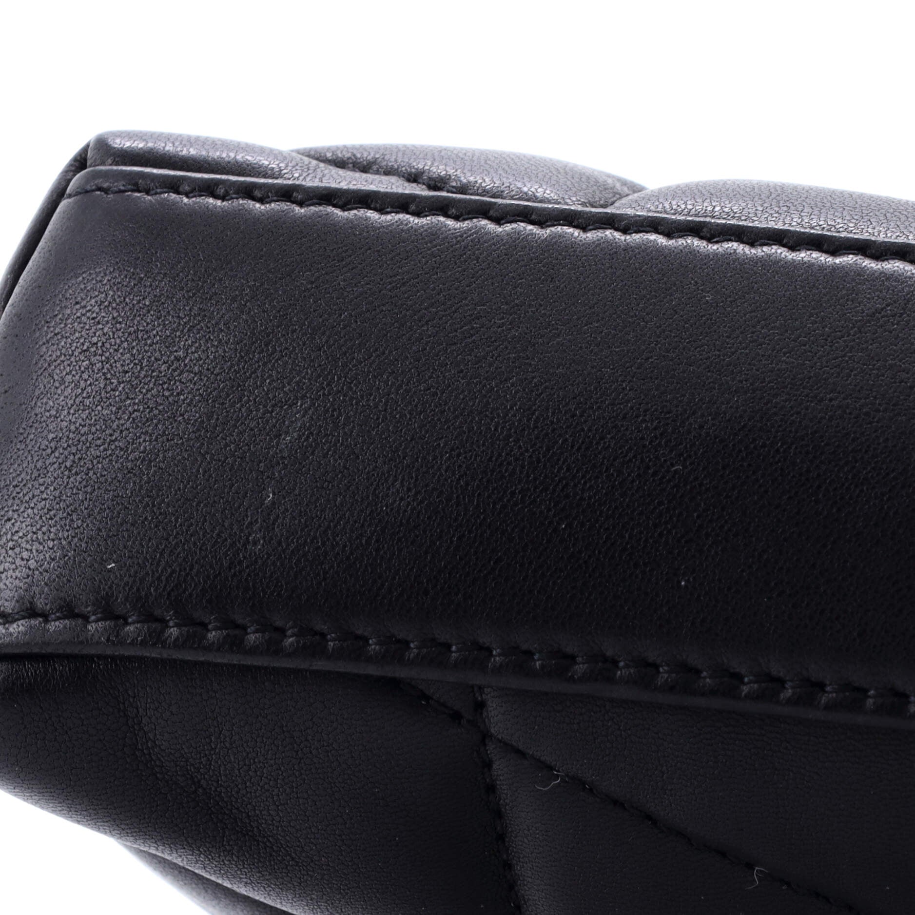 LouLou Puffer Clutch Leather Small
