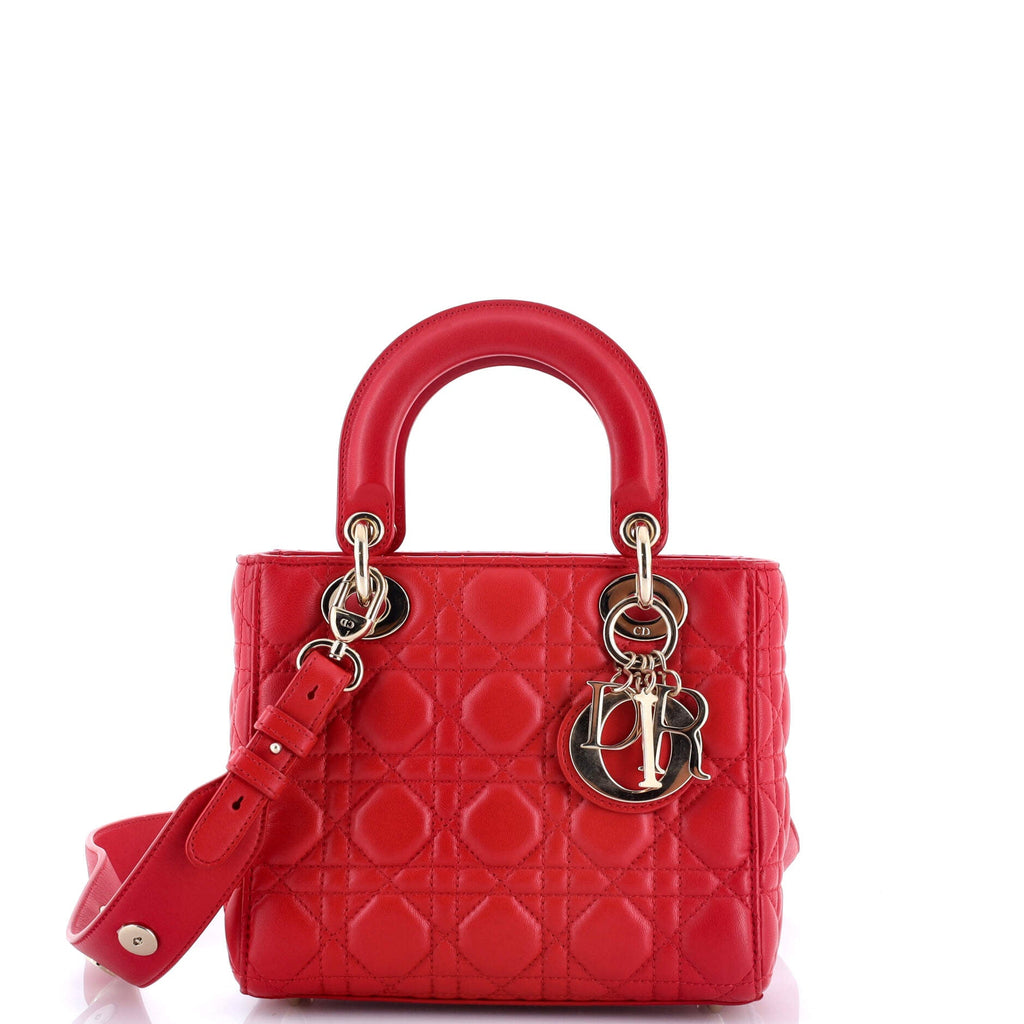 My Lady Dior Bag Cannage Quilt Lambskin
