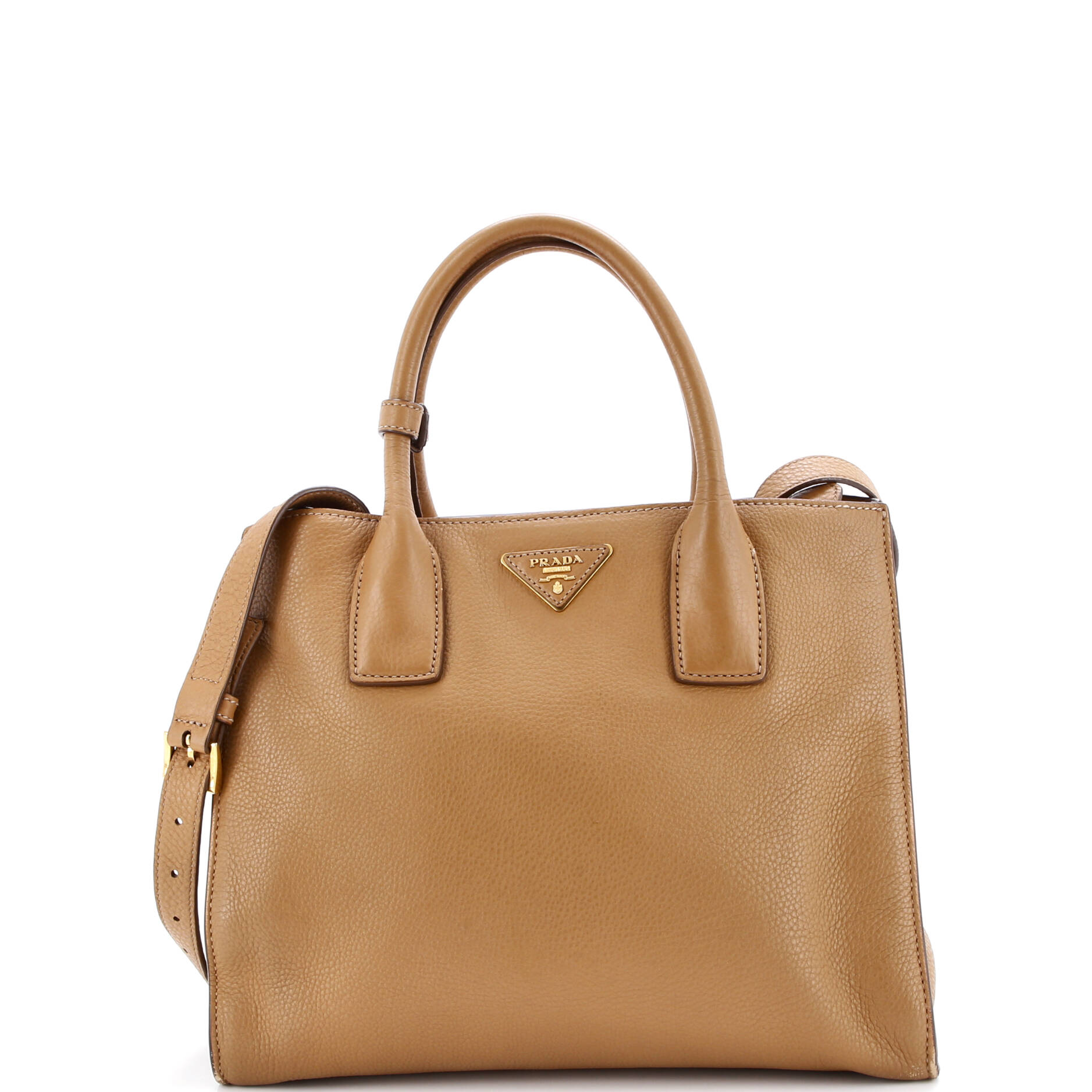 Convertible Shopping Tote Vitello Daino Medium
