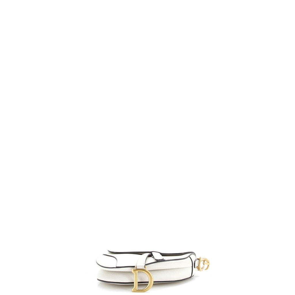 Saddle Handbag Leather Mini