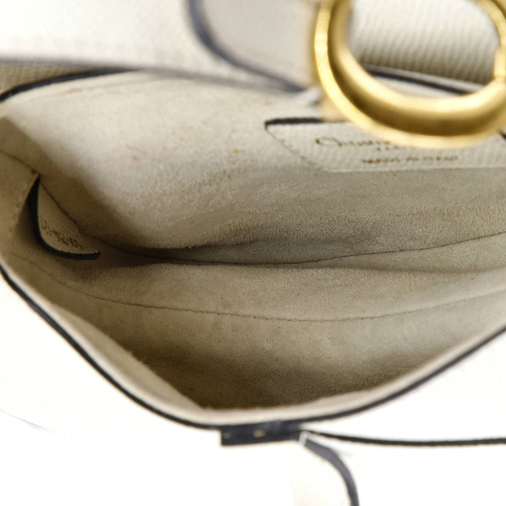 Saddle Handbag Leather Mini