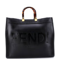 Sunshine Shopper Tote Leather Large