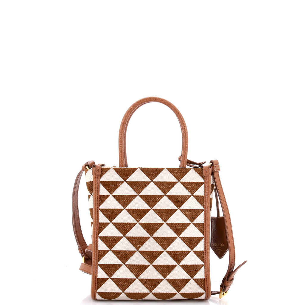 Symbole Shopper Tote Jacquard Mini