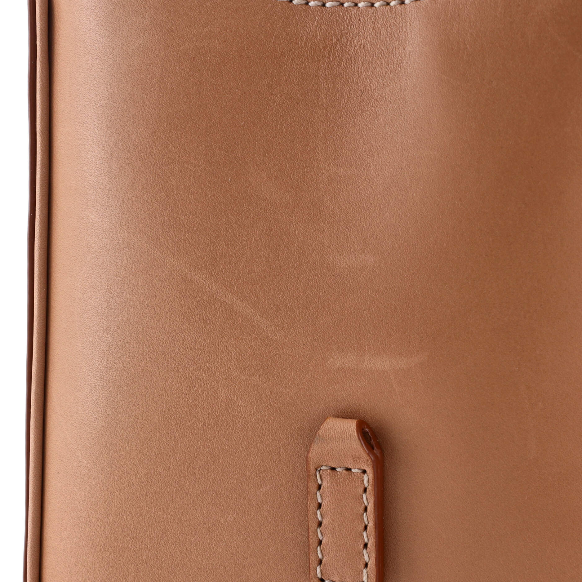 Le 5 a 7 Vertical Shoulder Bag Leather Mini