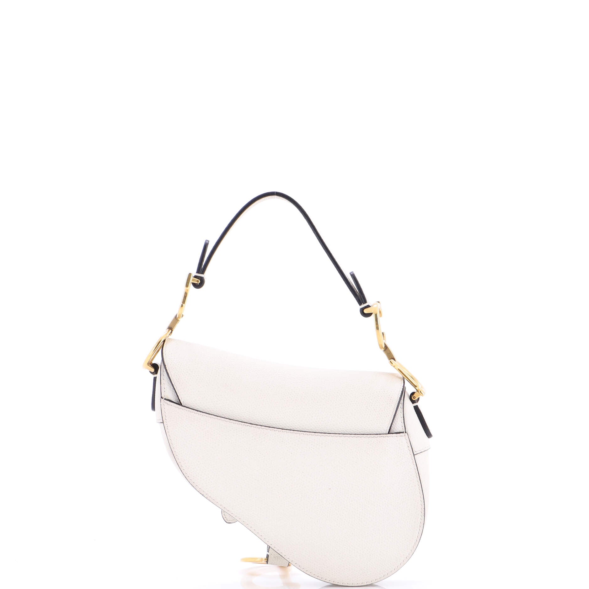 Saddle Handbag Leather Mini
