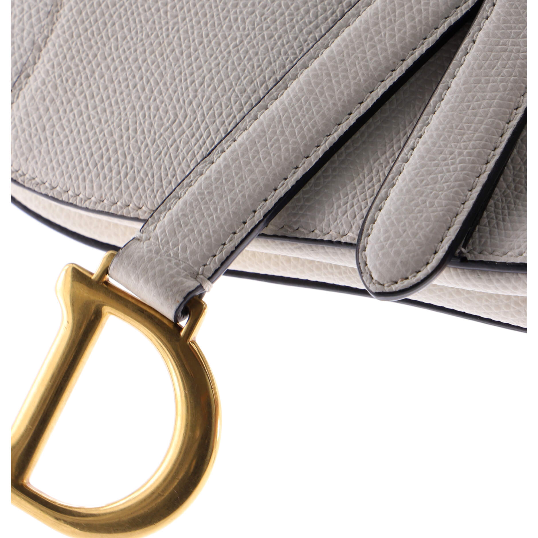 Saddle Handbag Leather Mini