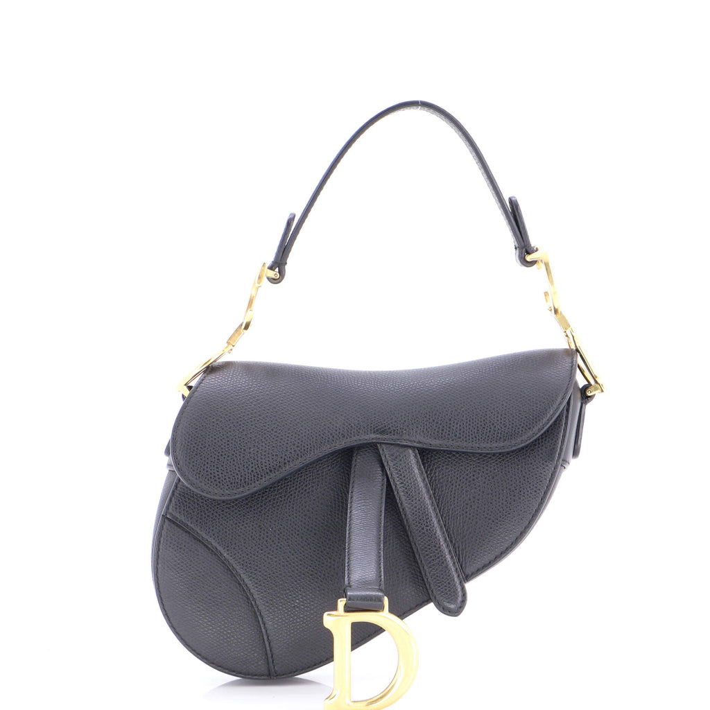 Saddle Handbag Leather Mini