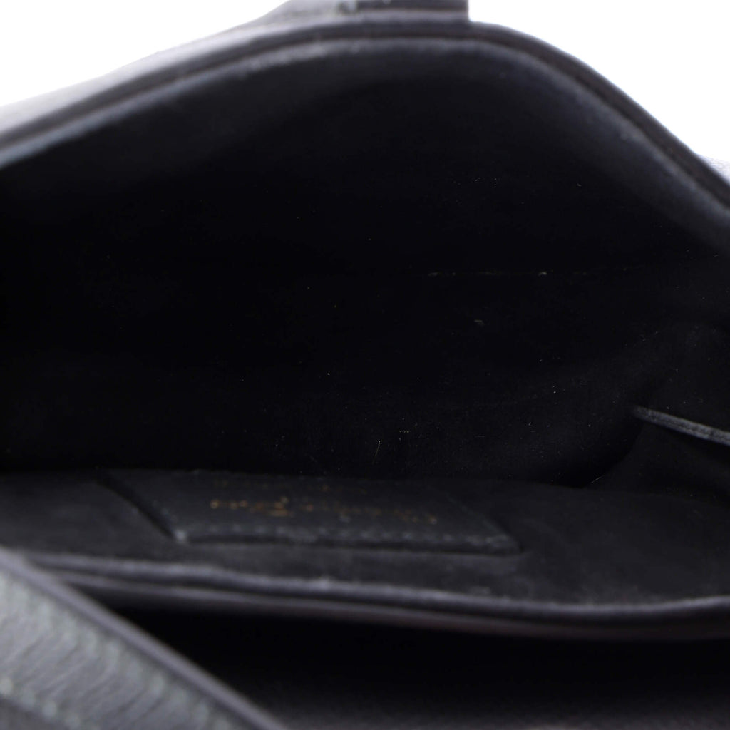 Saddle Handbag Leather Mini