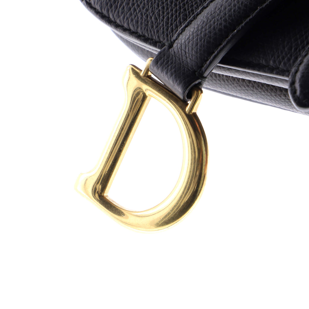 Saddle Handbag Leather Mini