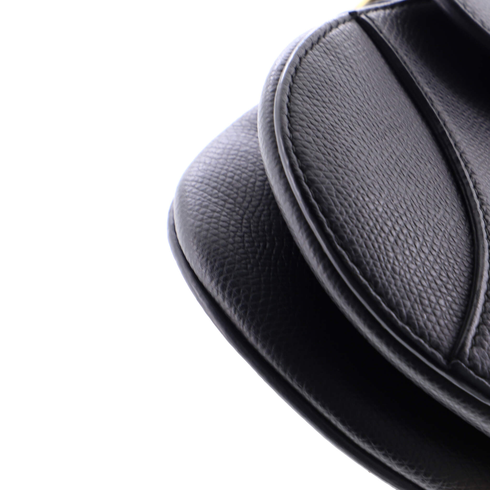 Saddle Handbag Leather Mini