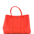 Garden Party Tote Leather with Printed Interior 36