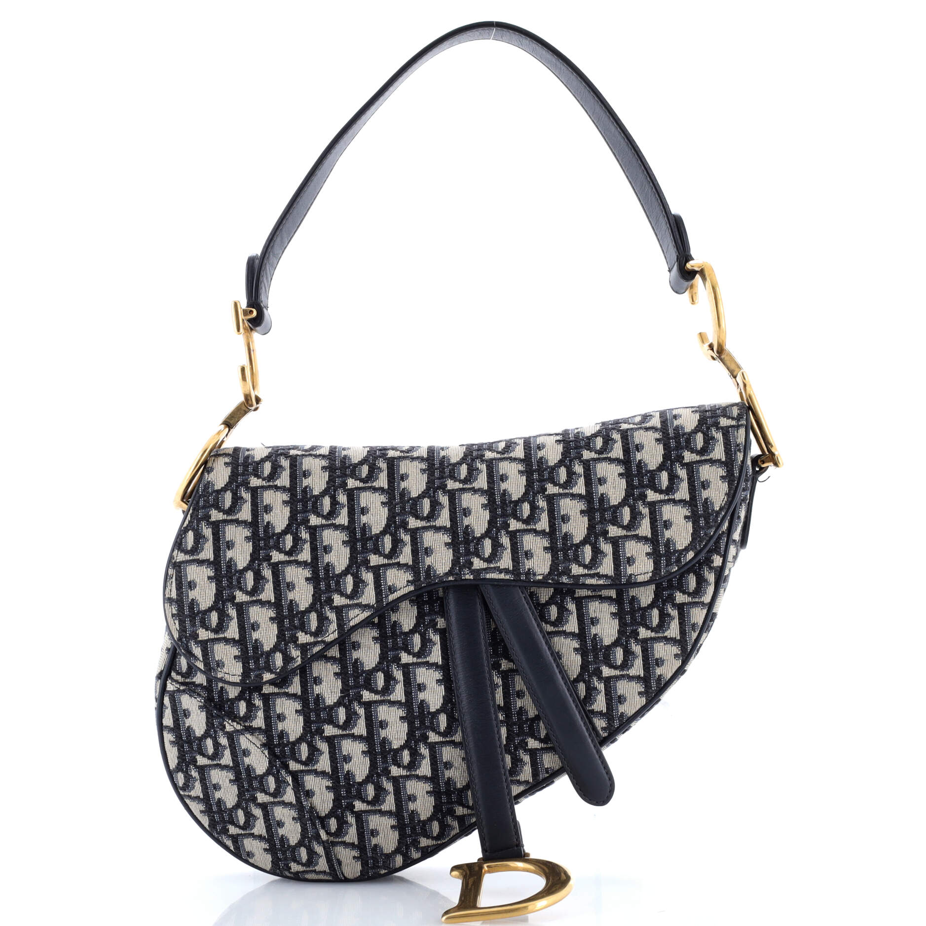 Saddle Handbag Oblique Canvas Medium