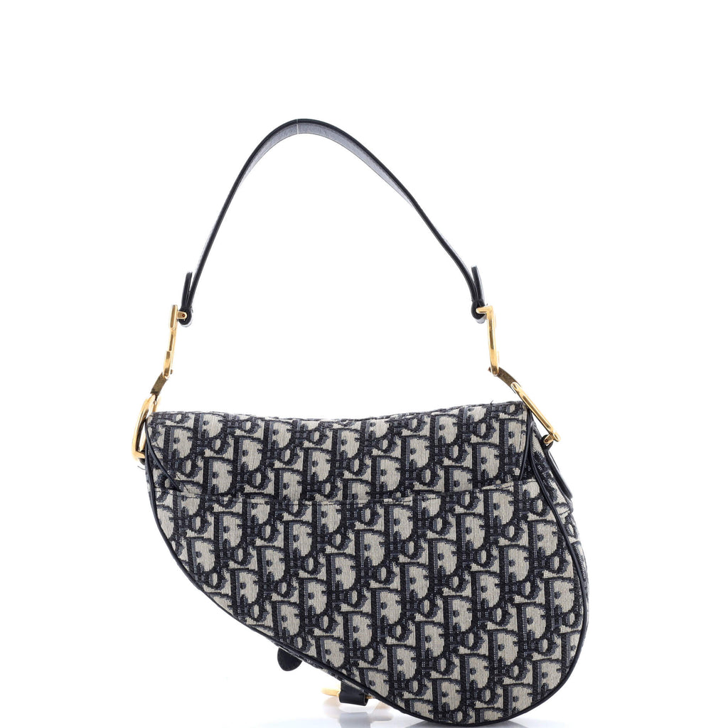 Saddle Handbag Oblique Canvas Medium
