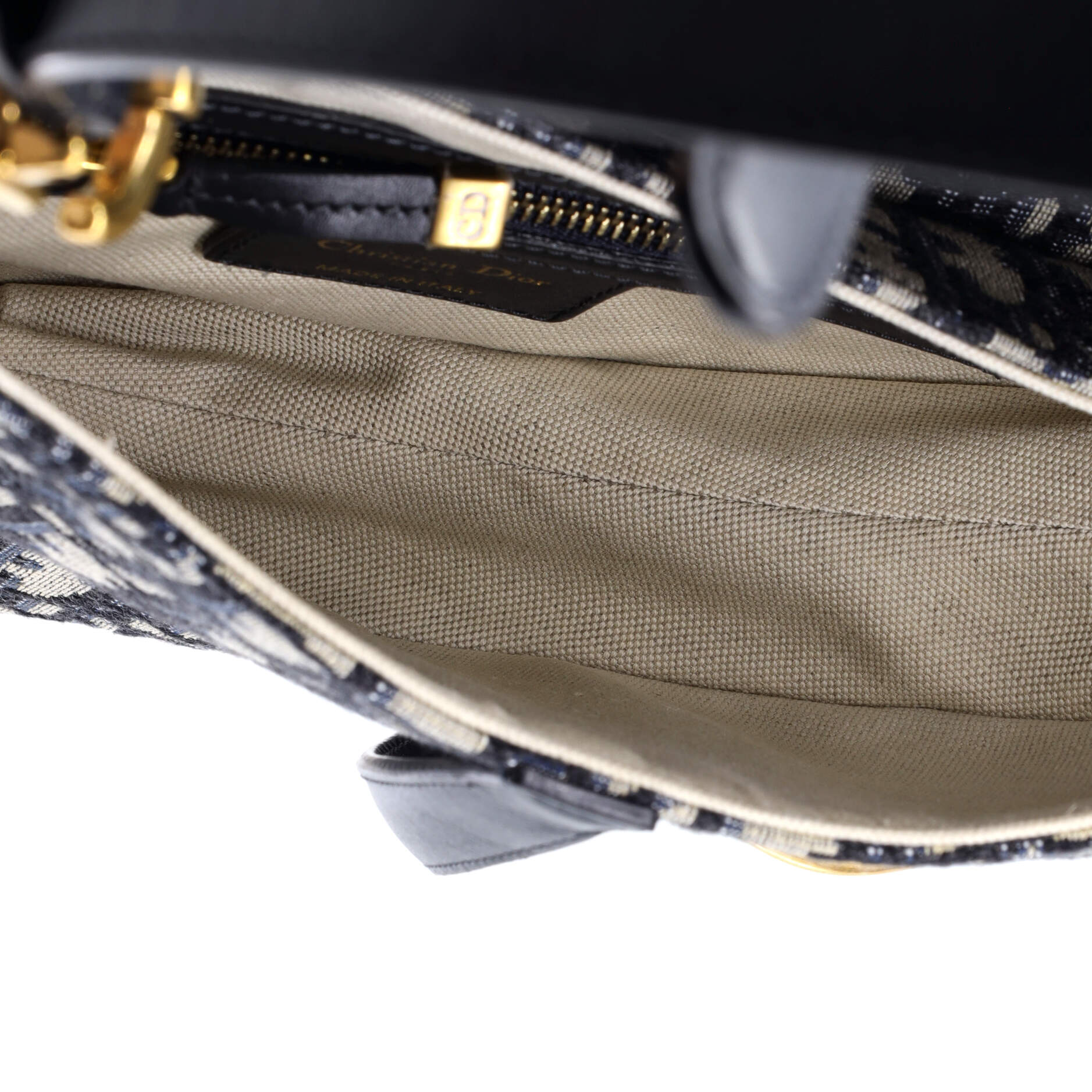 Saddle Handbag Oblique Canvas Medium