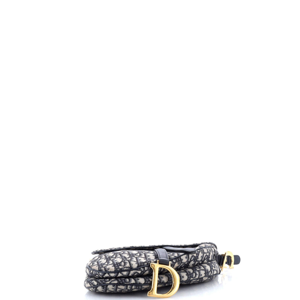 Saddle Handbag Oblique Canvas Medium