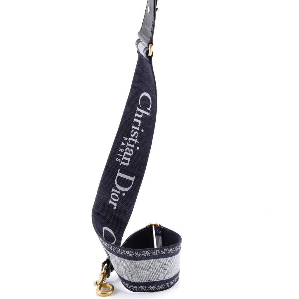 Logo Shoulder Strap Embroidered Canvas