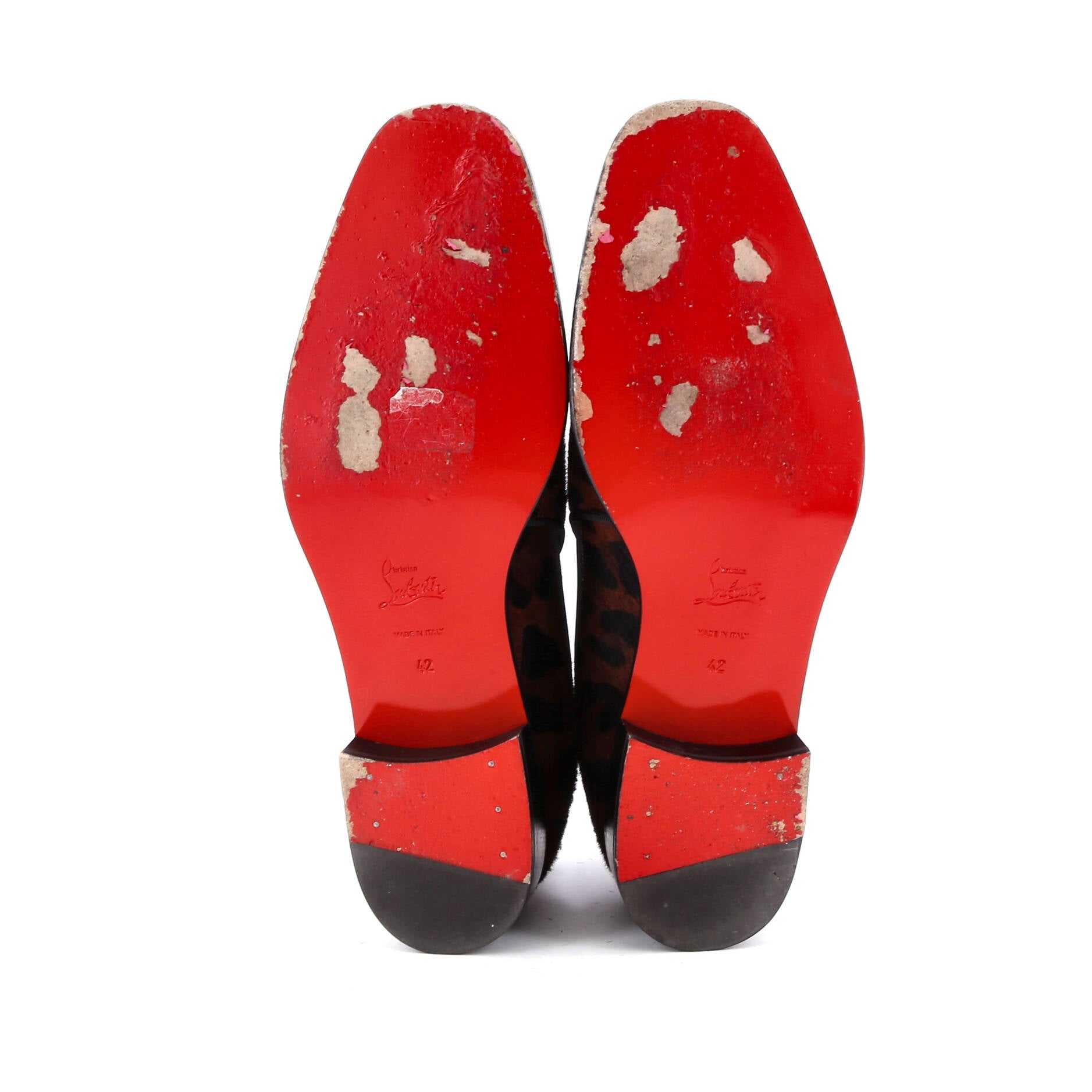 Women's Marmada Flat Chelsea Boots Printed Calf Hair