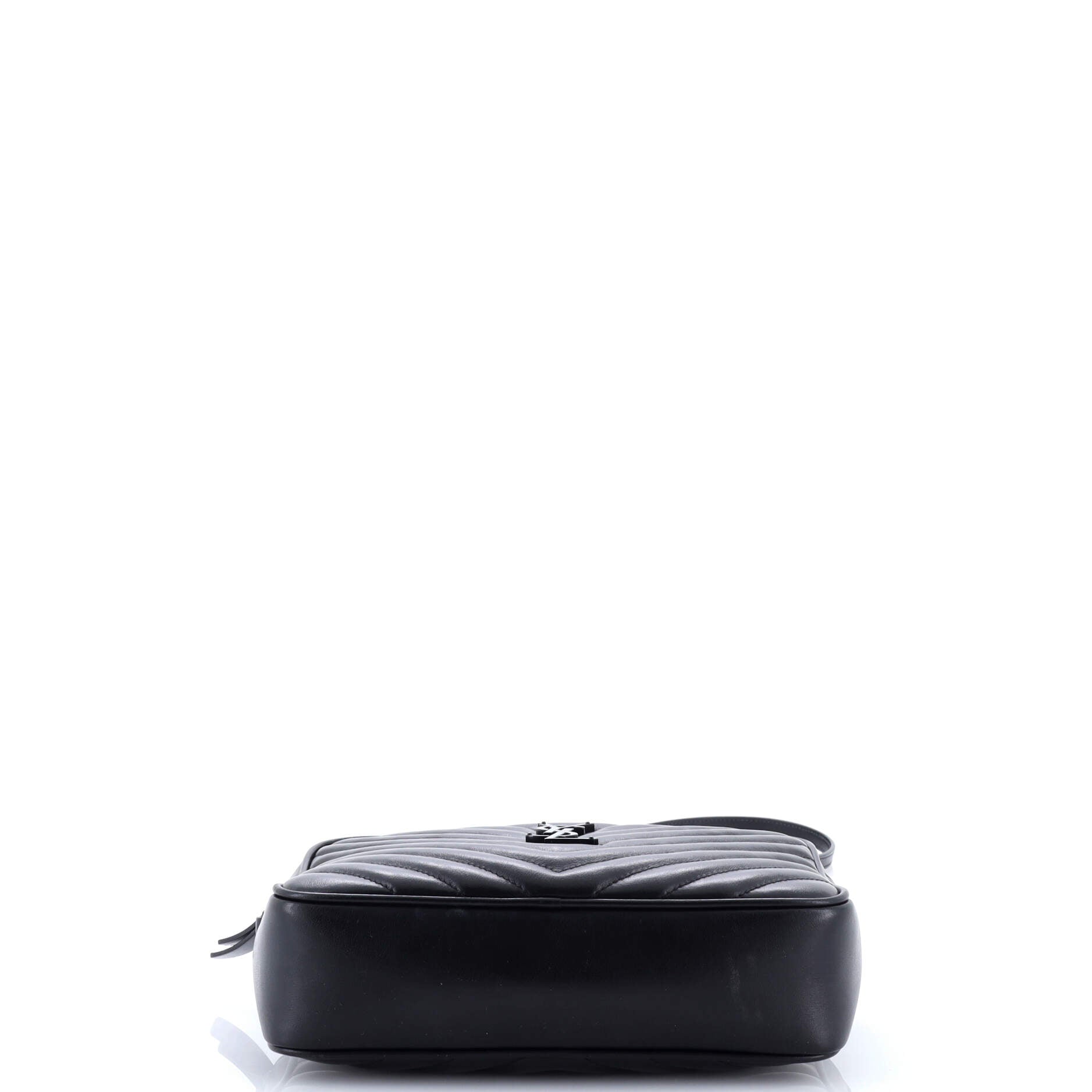 Lou Camera Bag Matelasse Chevron Leather Small