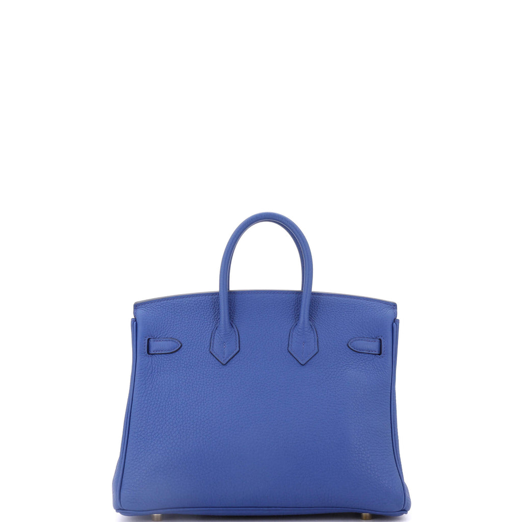 Birkin Handbag Bleu France Togo with Gold Hardware 25