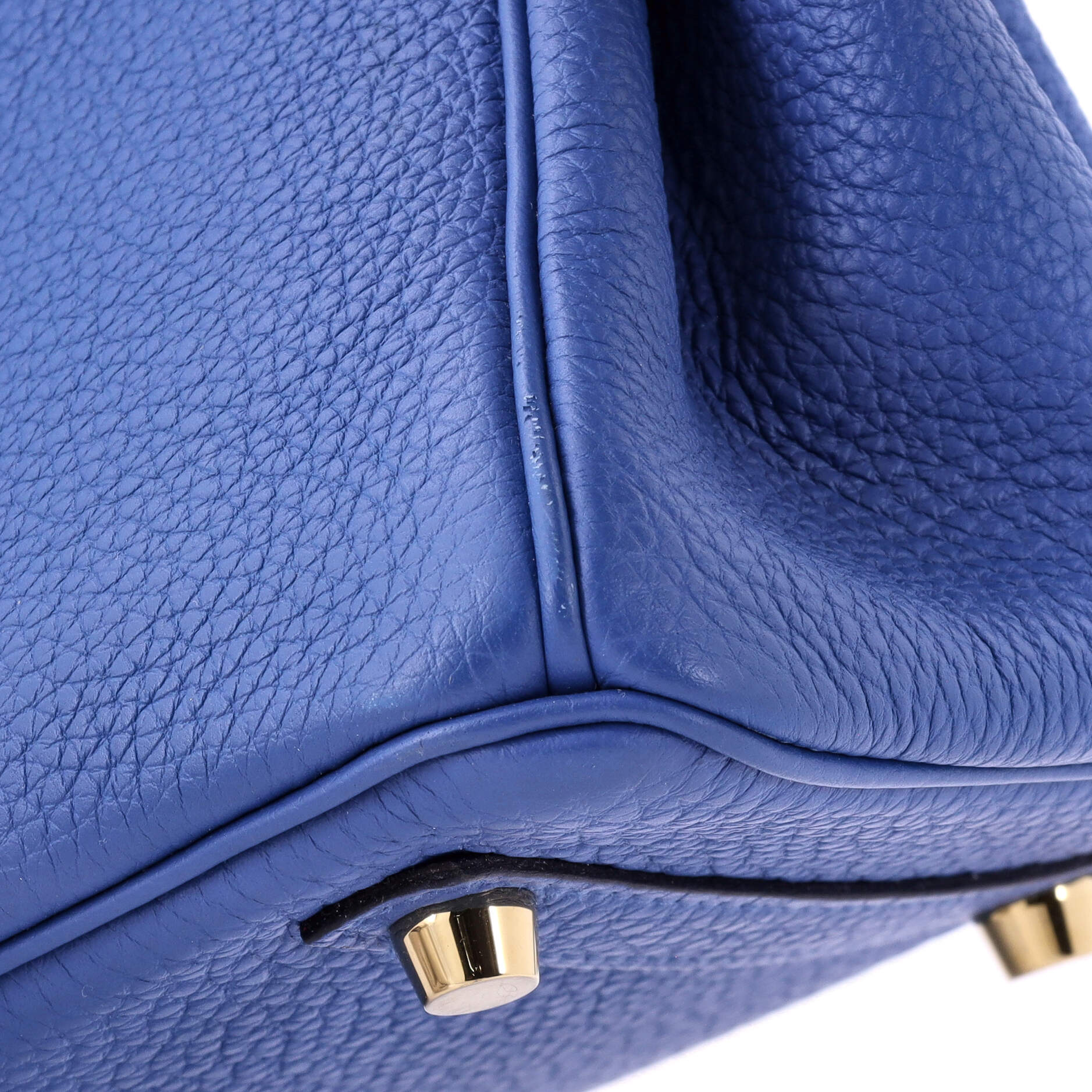 Birkin Handbag Bleu France Togo with Gold Hardware 25