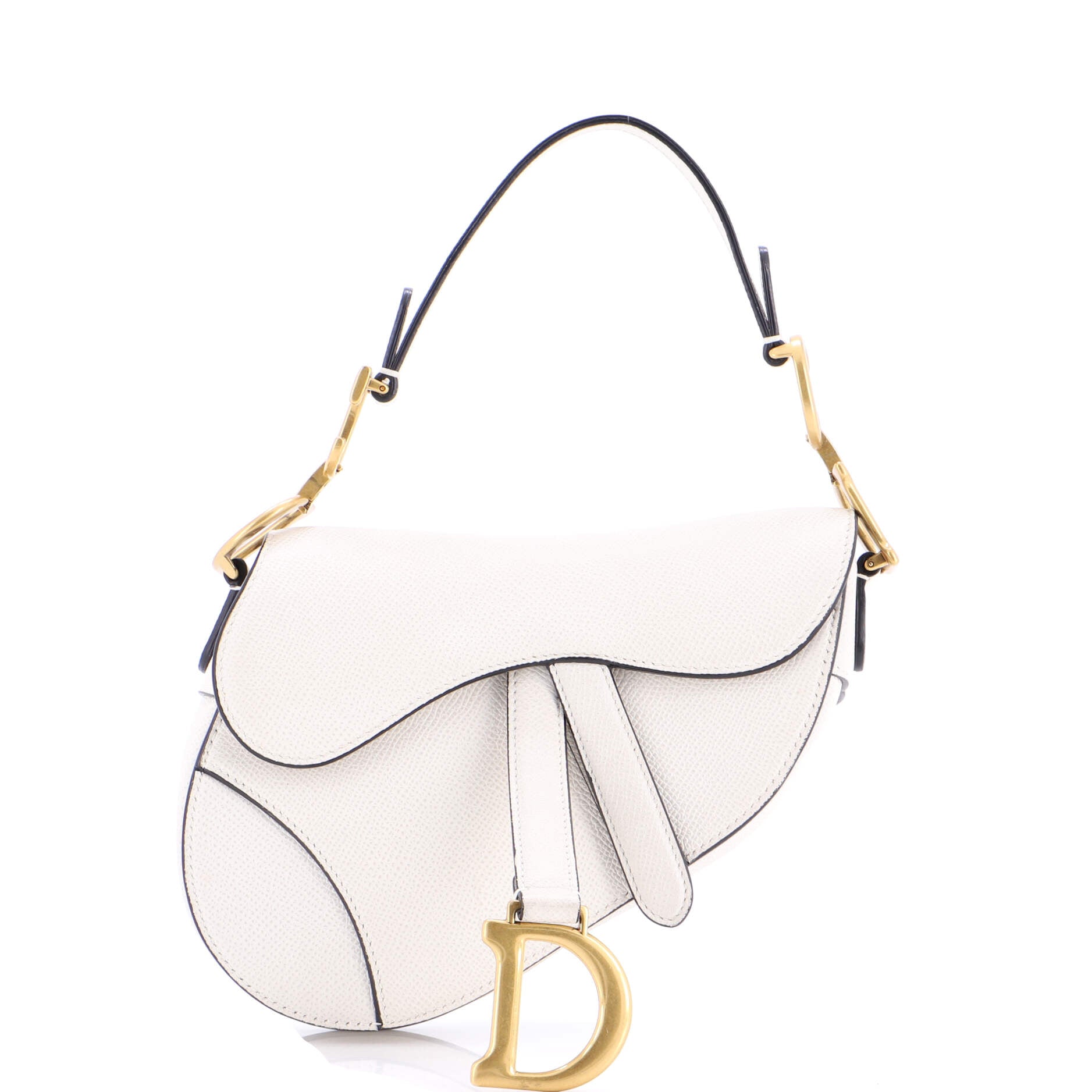 Saddle Handbag Leather Mini