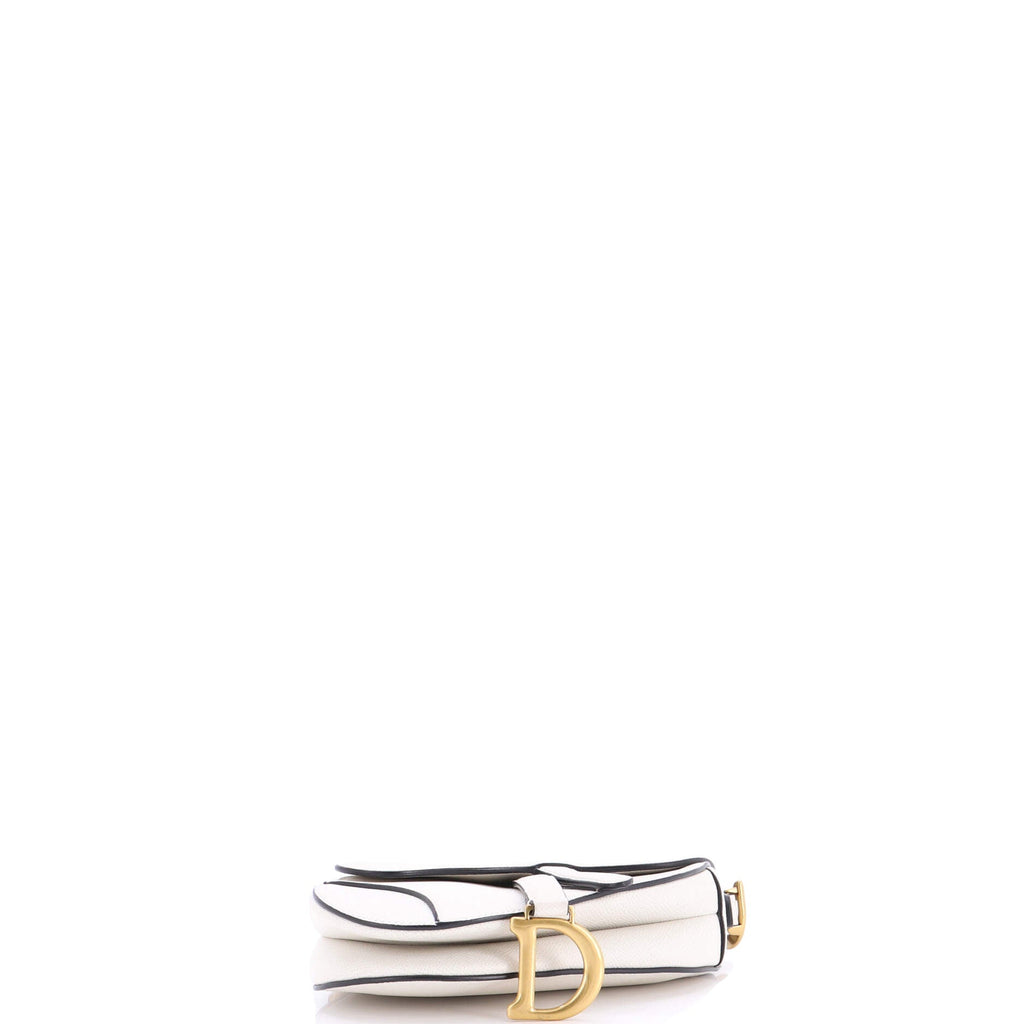 Saddle Handbag Leather Mini