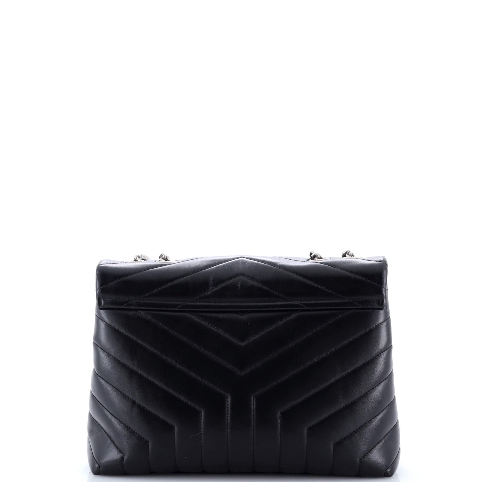 Loulou Shoulder Bag Matelasse Chevron Leather Medium