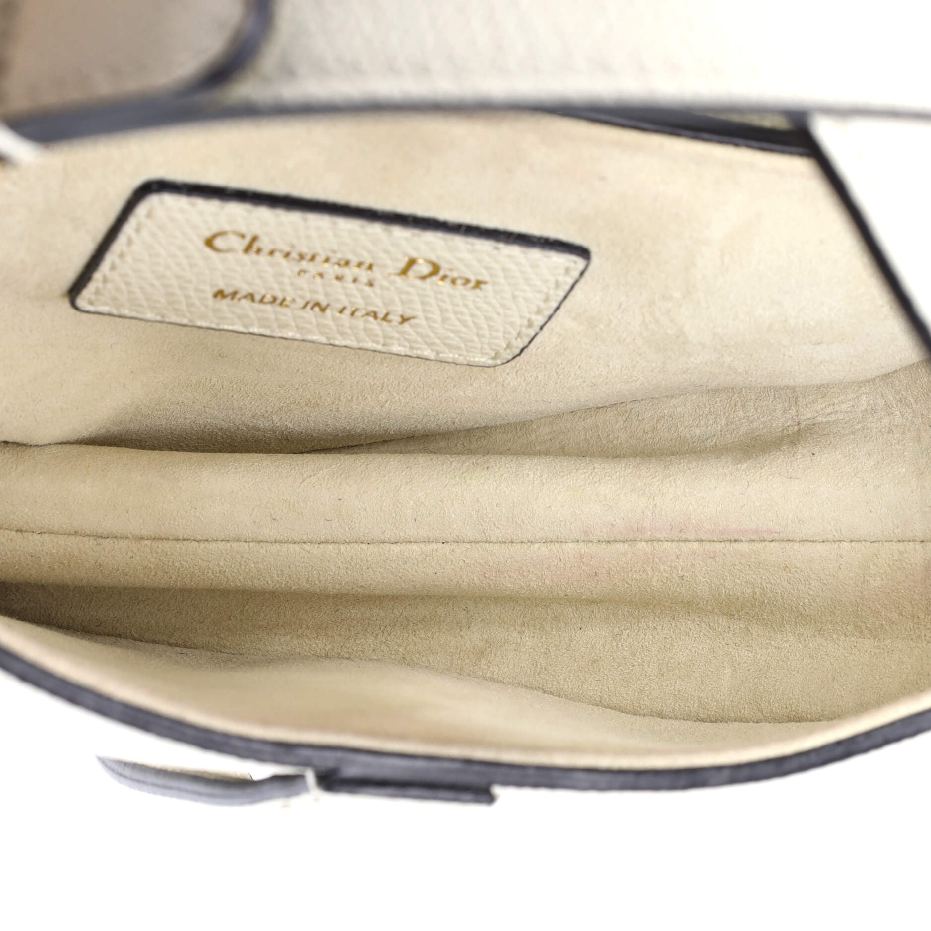 Saddle Handbag Leather Mini