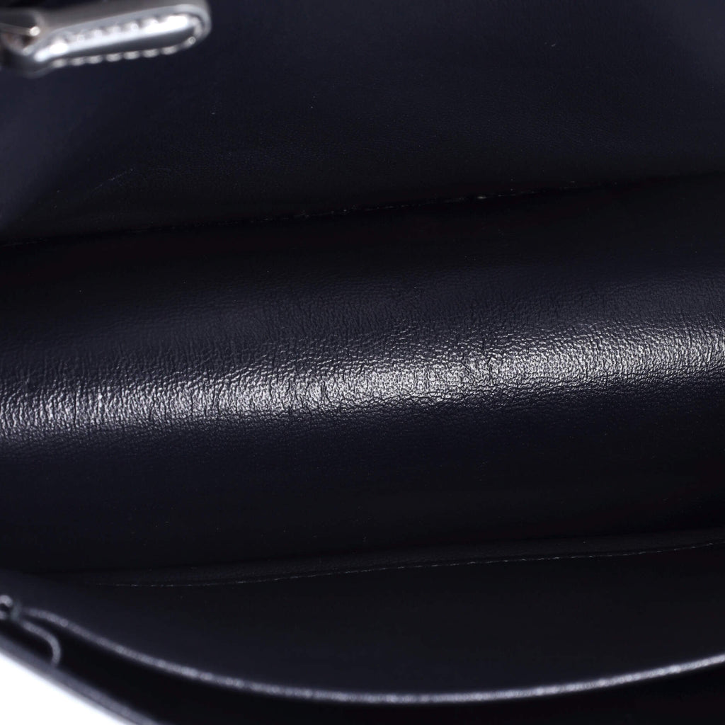 Diorama Flap Bag Cannage Embossed Calfskin Medium