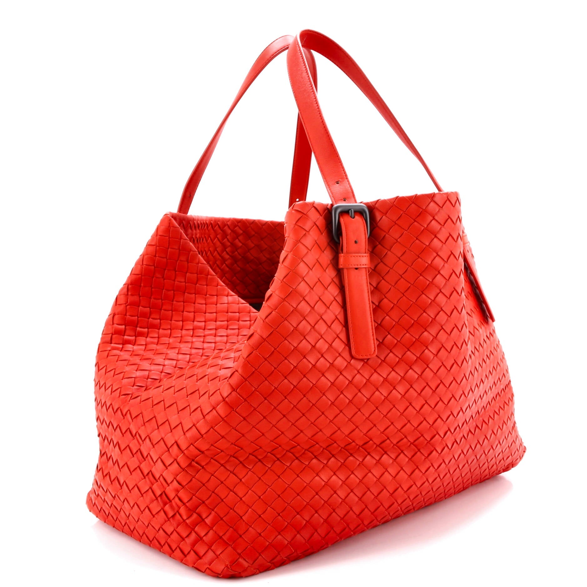 A-Shape Tote Intrecciato Nappa Large