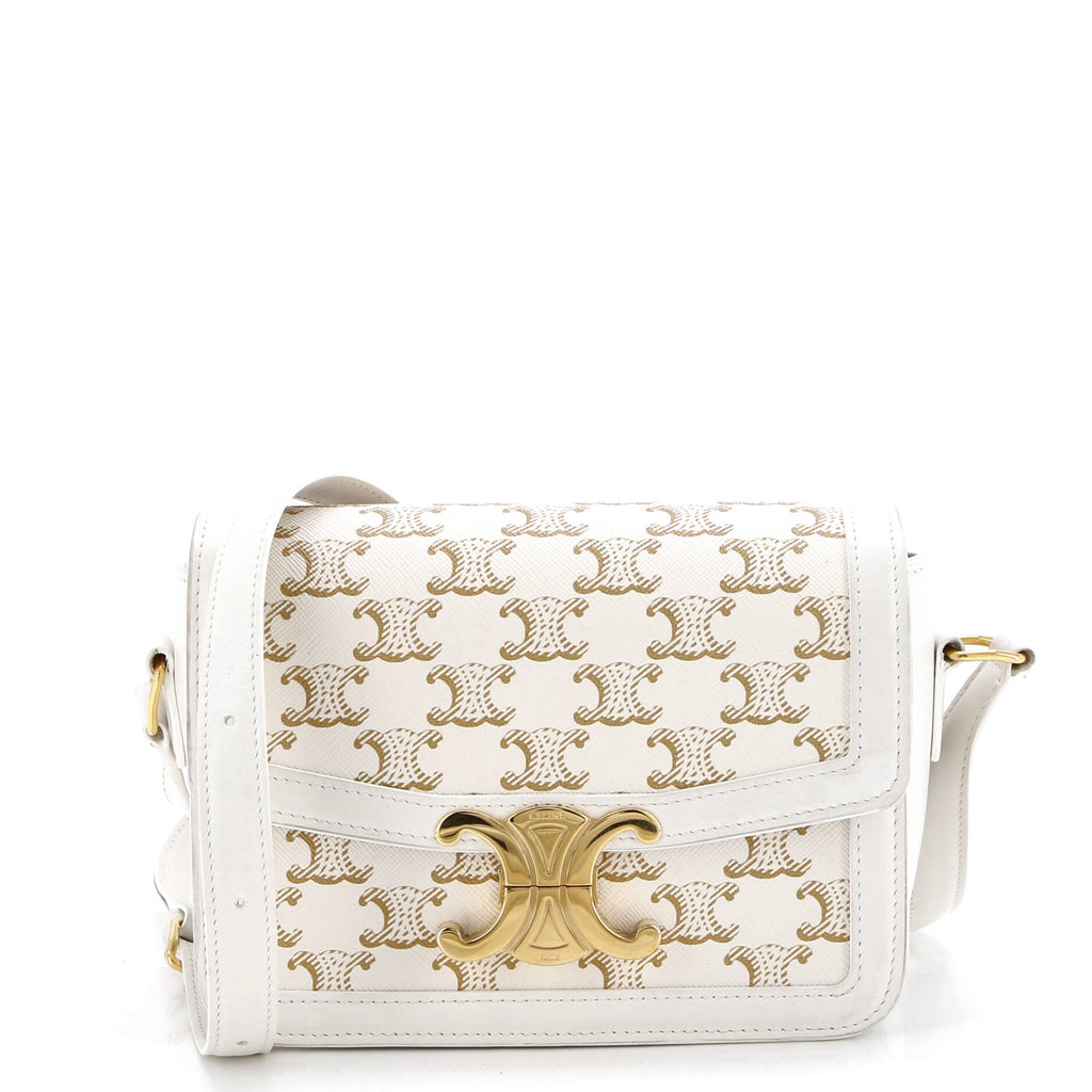 Triomphe Shoulder Bag Triomphe Coated Canvas Teen