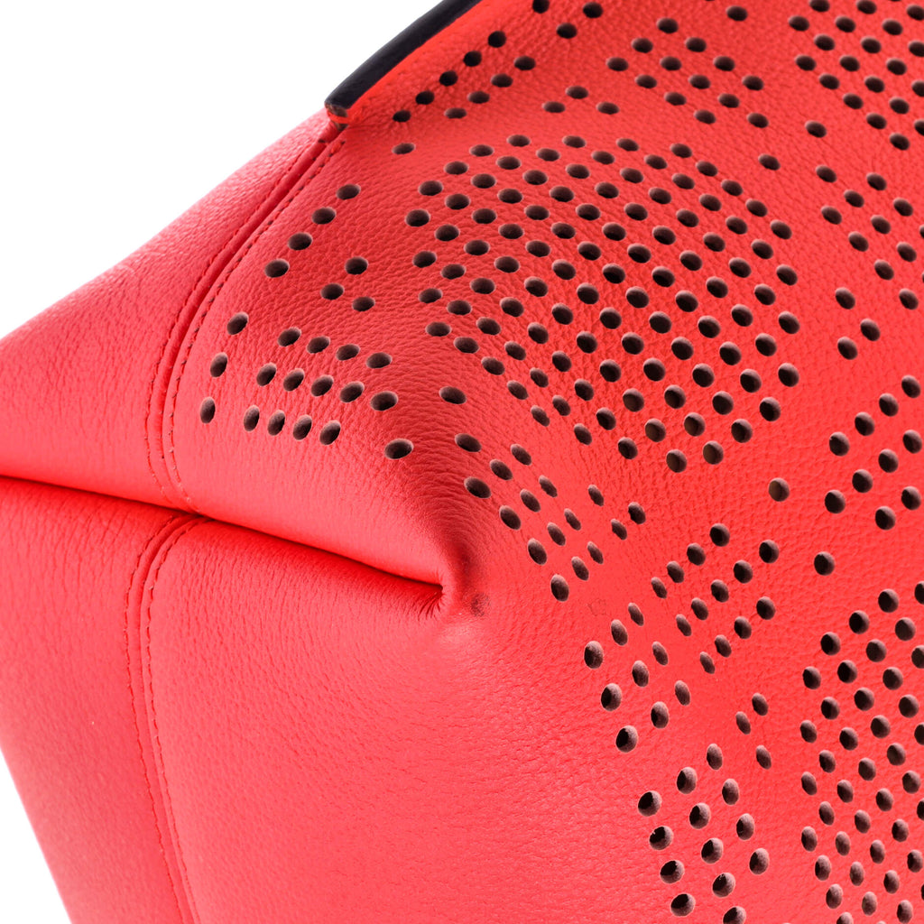 Dioriva Tote Perforated Leather