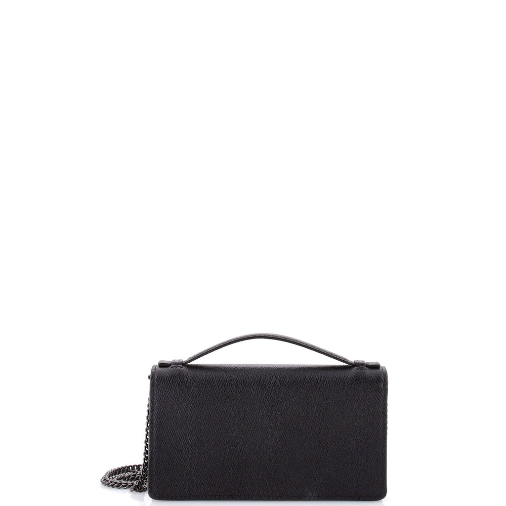 VLogo Signature Wallet on Chain Leather
