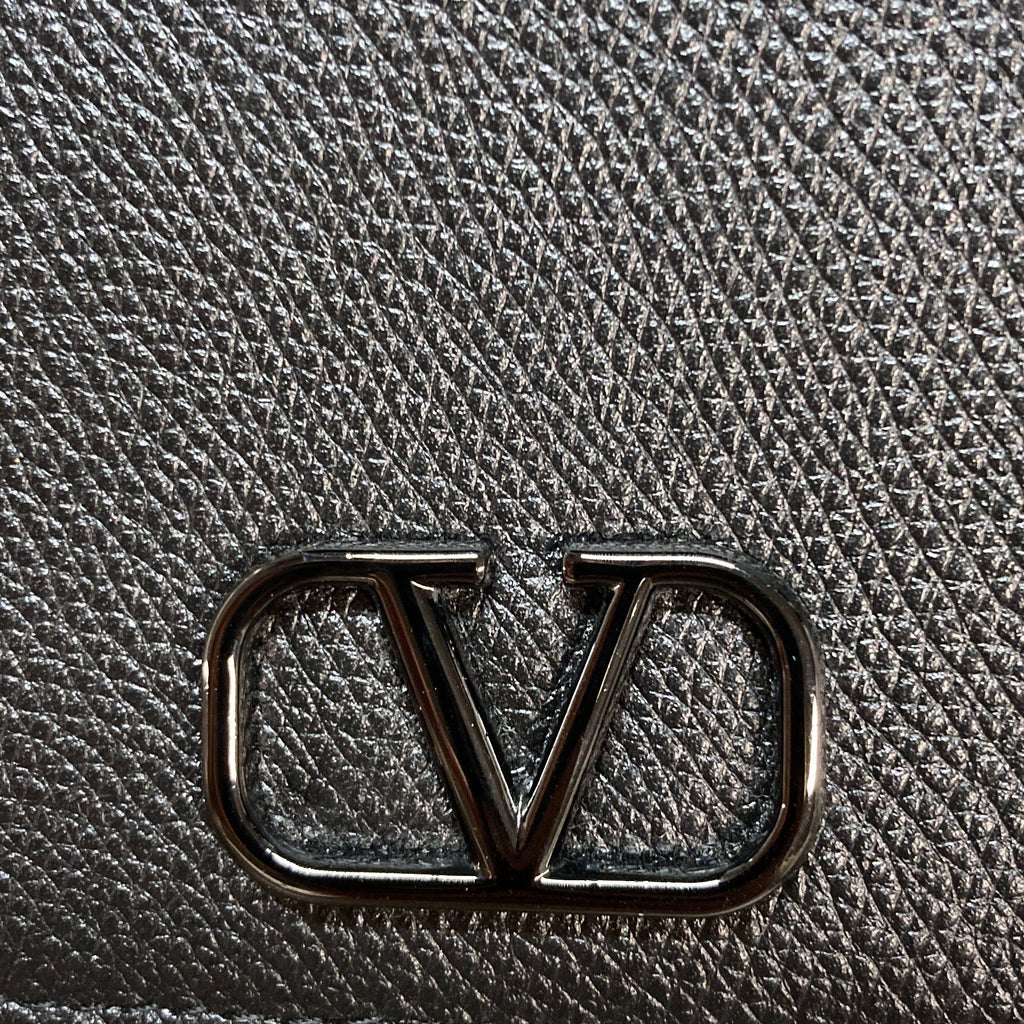 VLogo Signature Wallet on Chain Leather