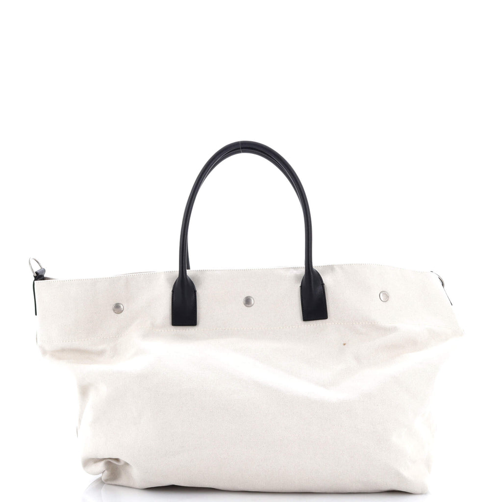 Rive Gauche Shopper Tote Canvas Maxi