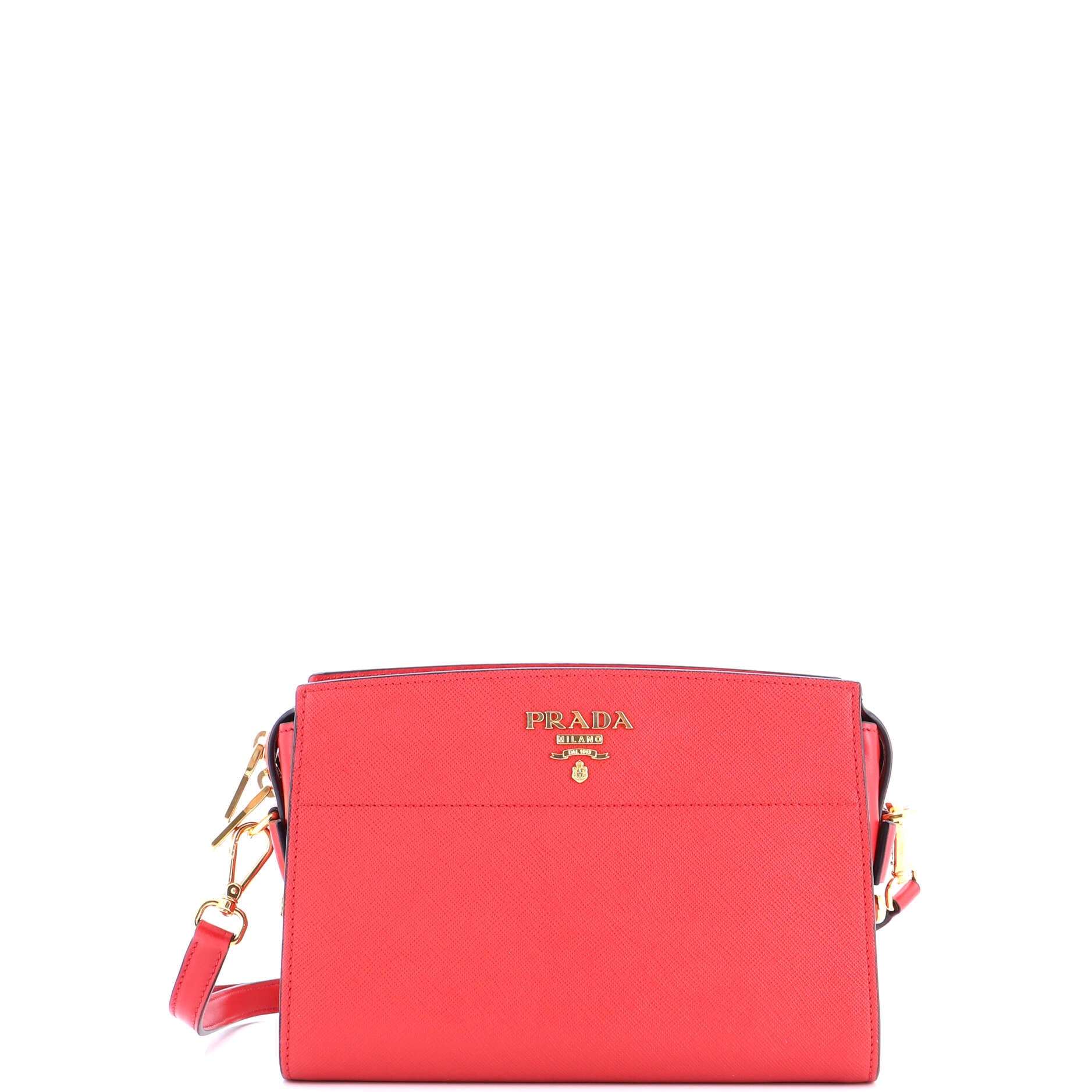 Bibliotheque Crossbody Saffiano Leather