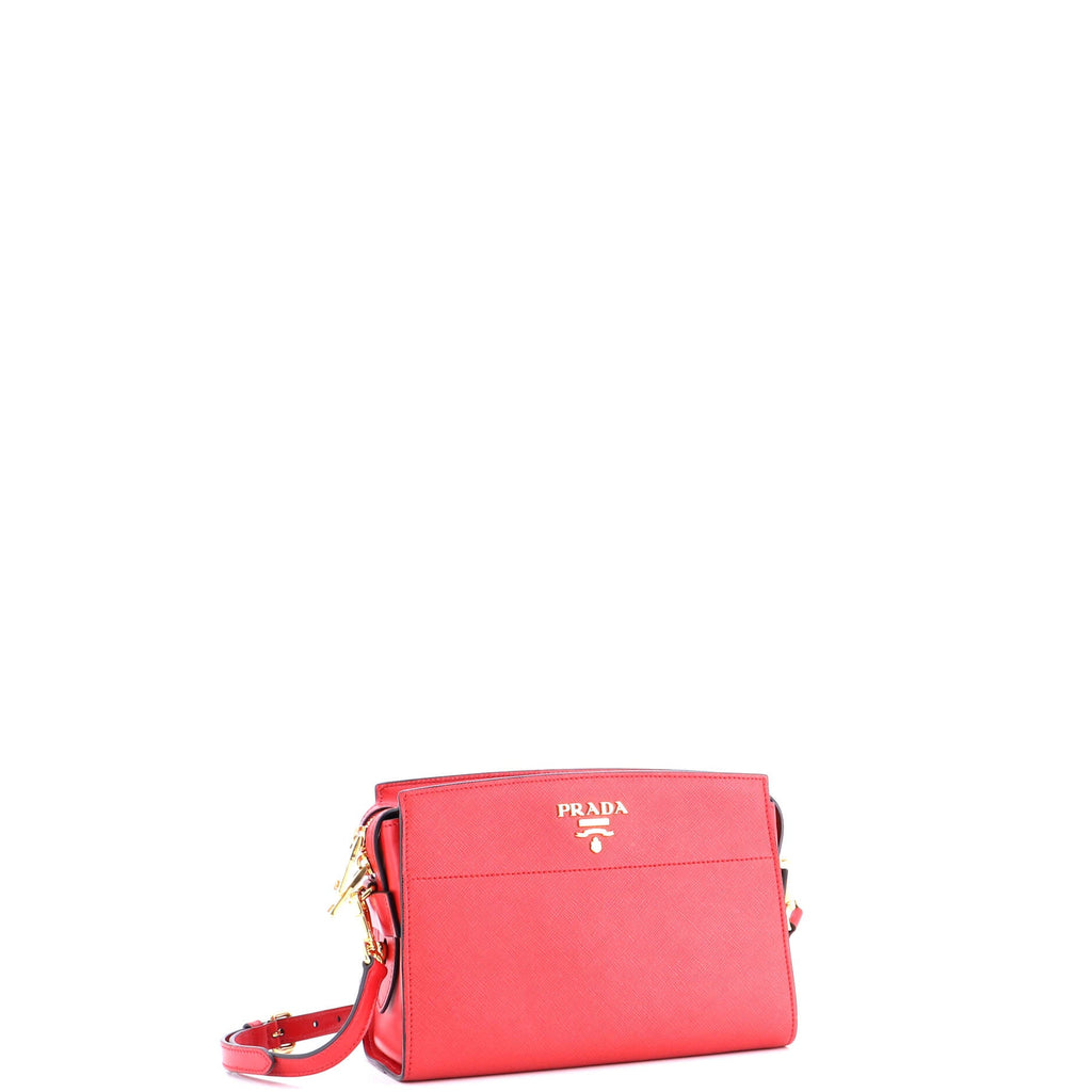 Bibliotheque Crossbody Saffiano Leather