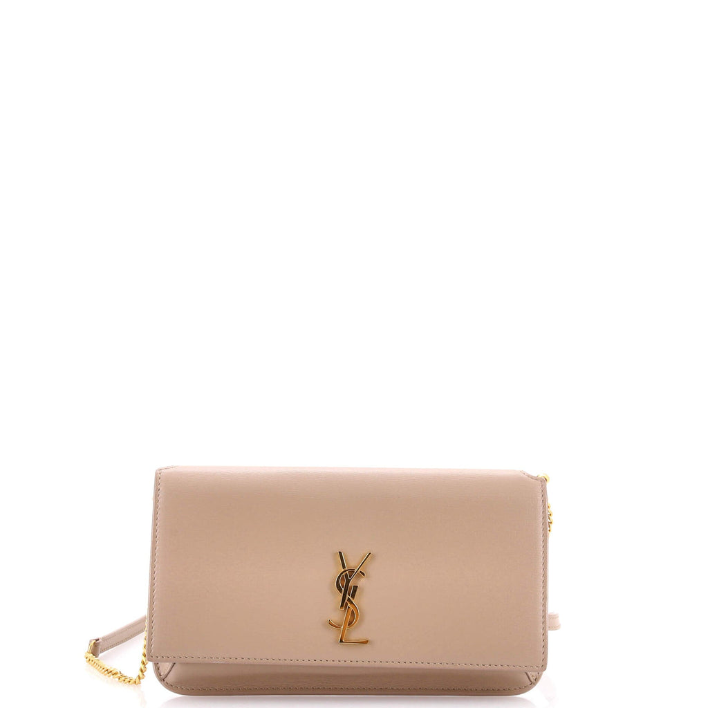 Classic Monogram Phone Holder Shoulder Bag Leather