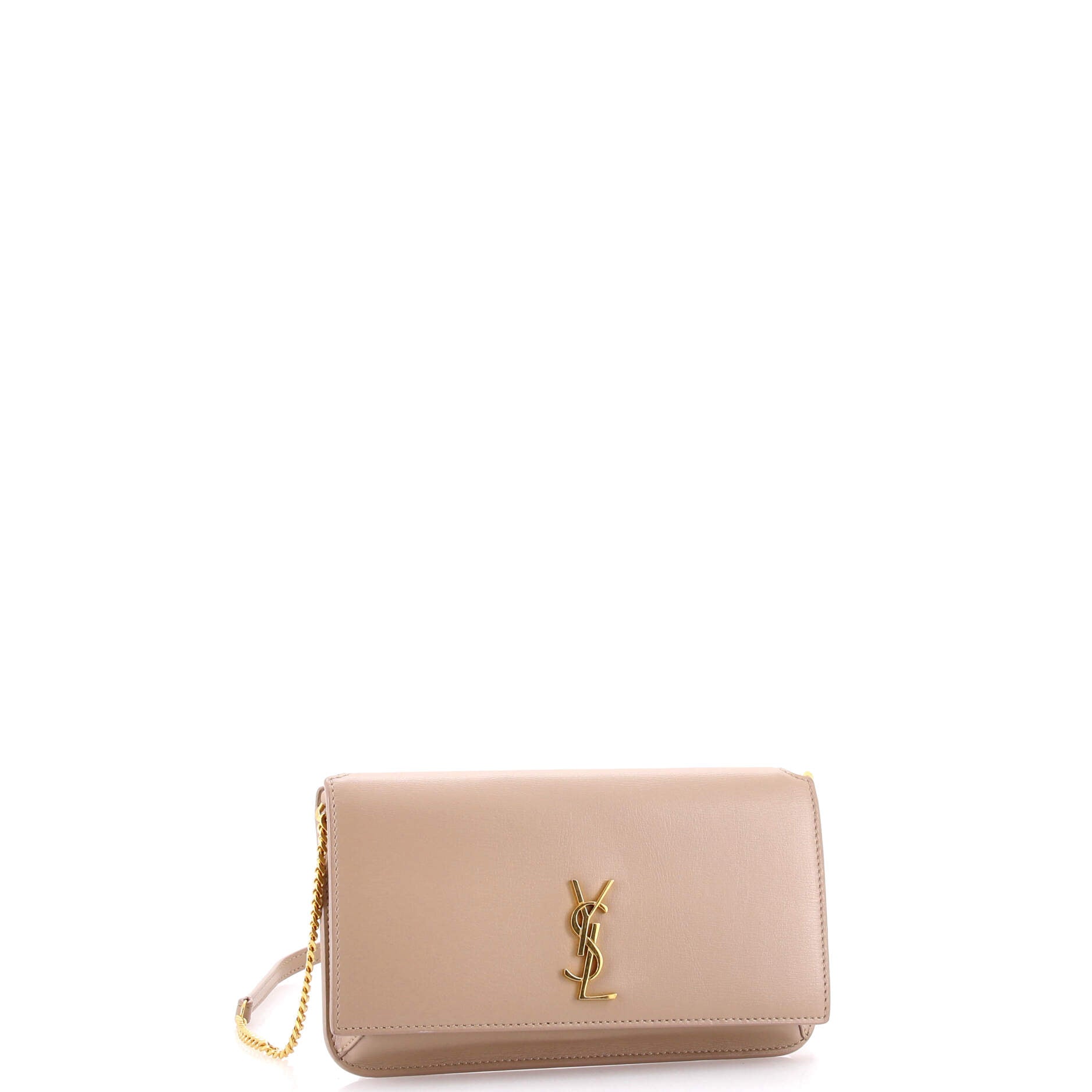 Classic Monogram Phone Holder Shoulder Bag Leather