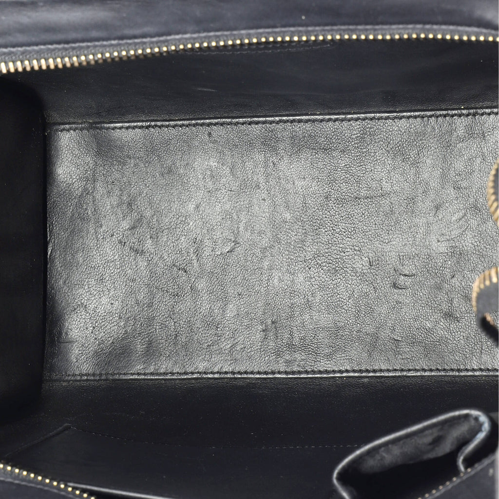 Luggage Bag Canvas and Leather Mini