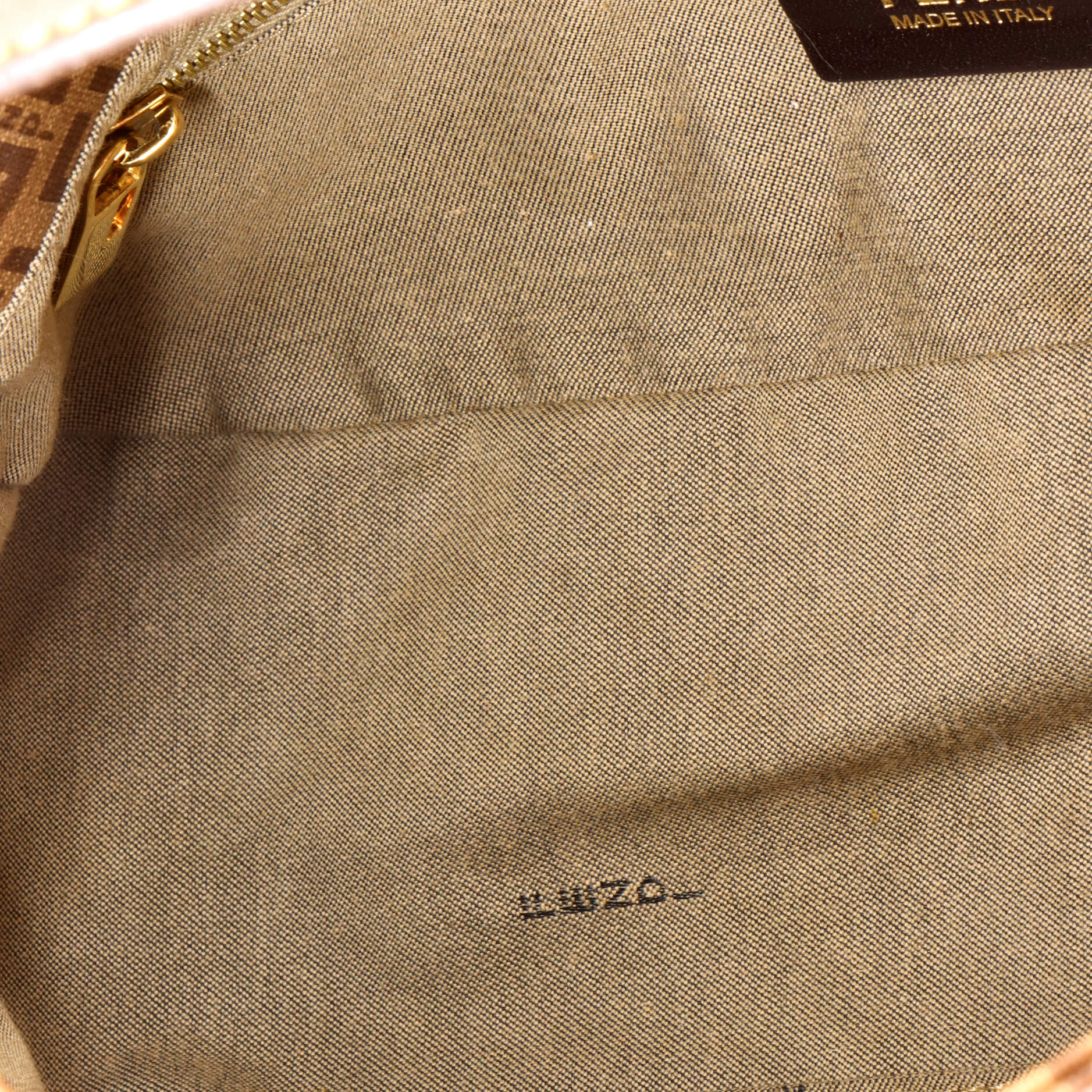Double Flap Bag Zucchino Canvas Medium