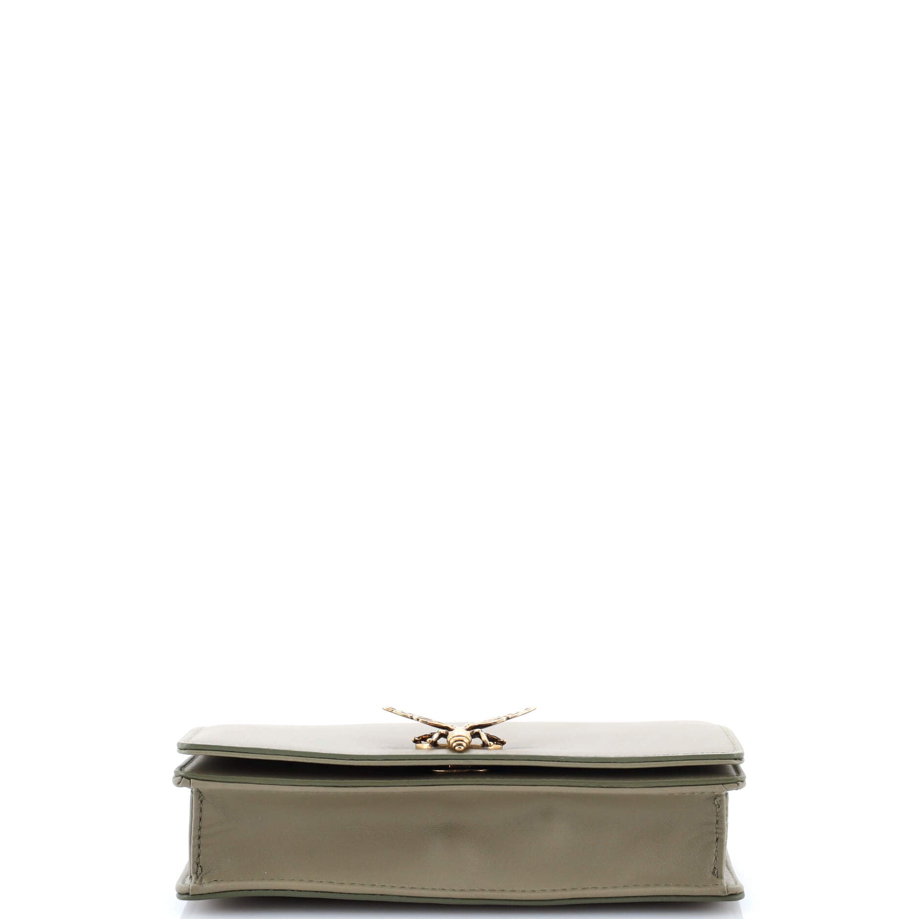 Bee Clutch Leather