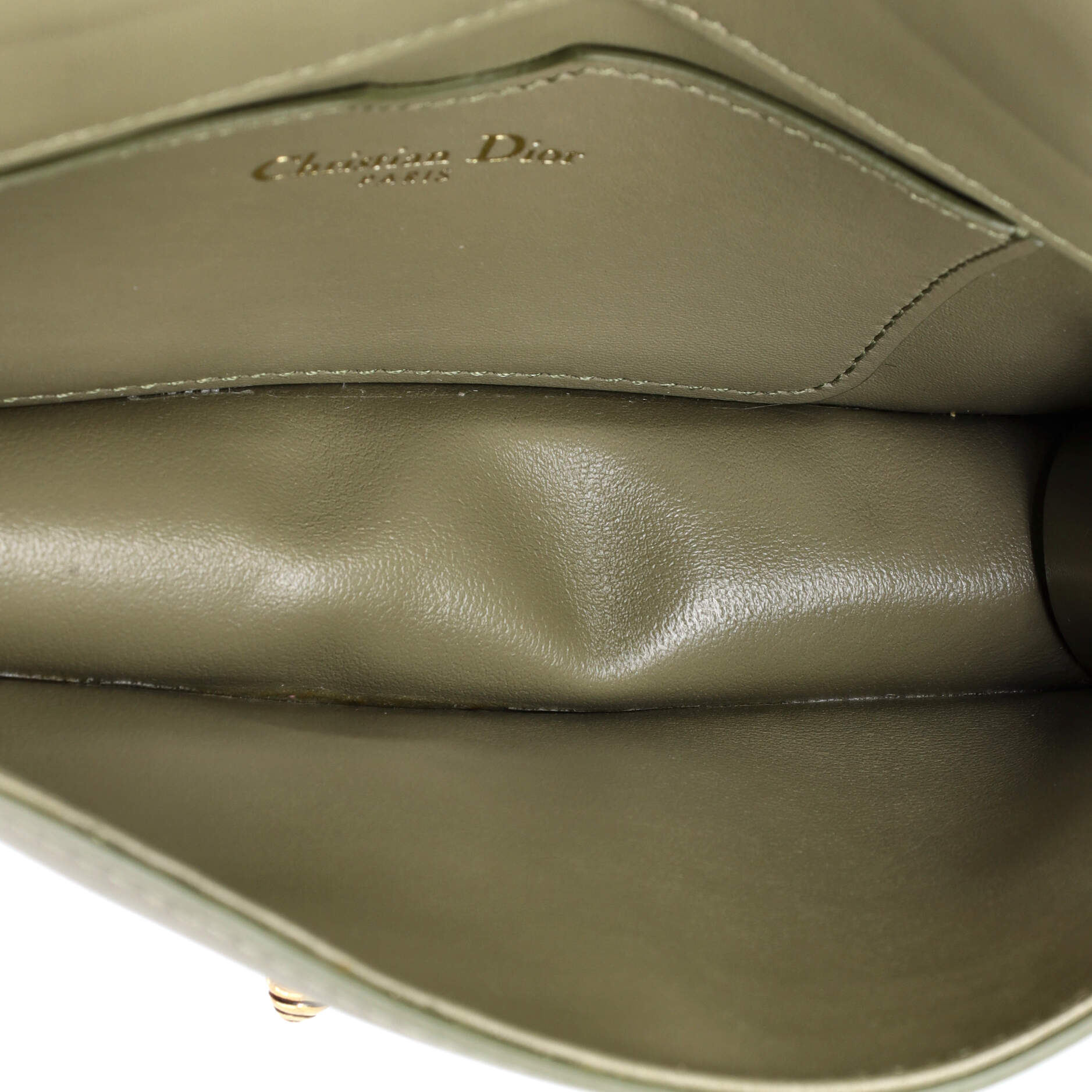 Bee Clutch Leather