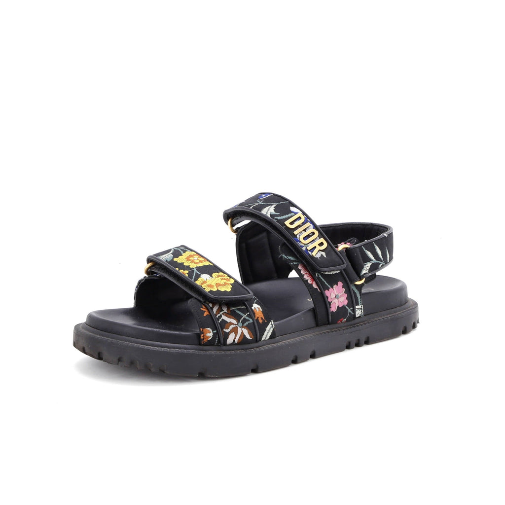 Women's DiorAct Sandals Printed Technical Fabric