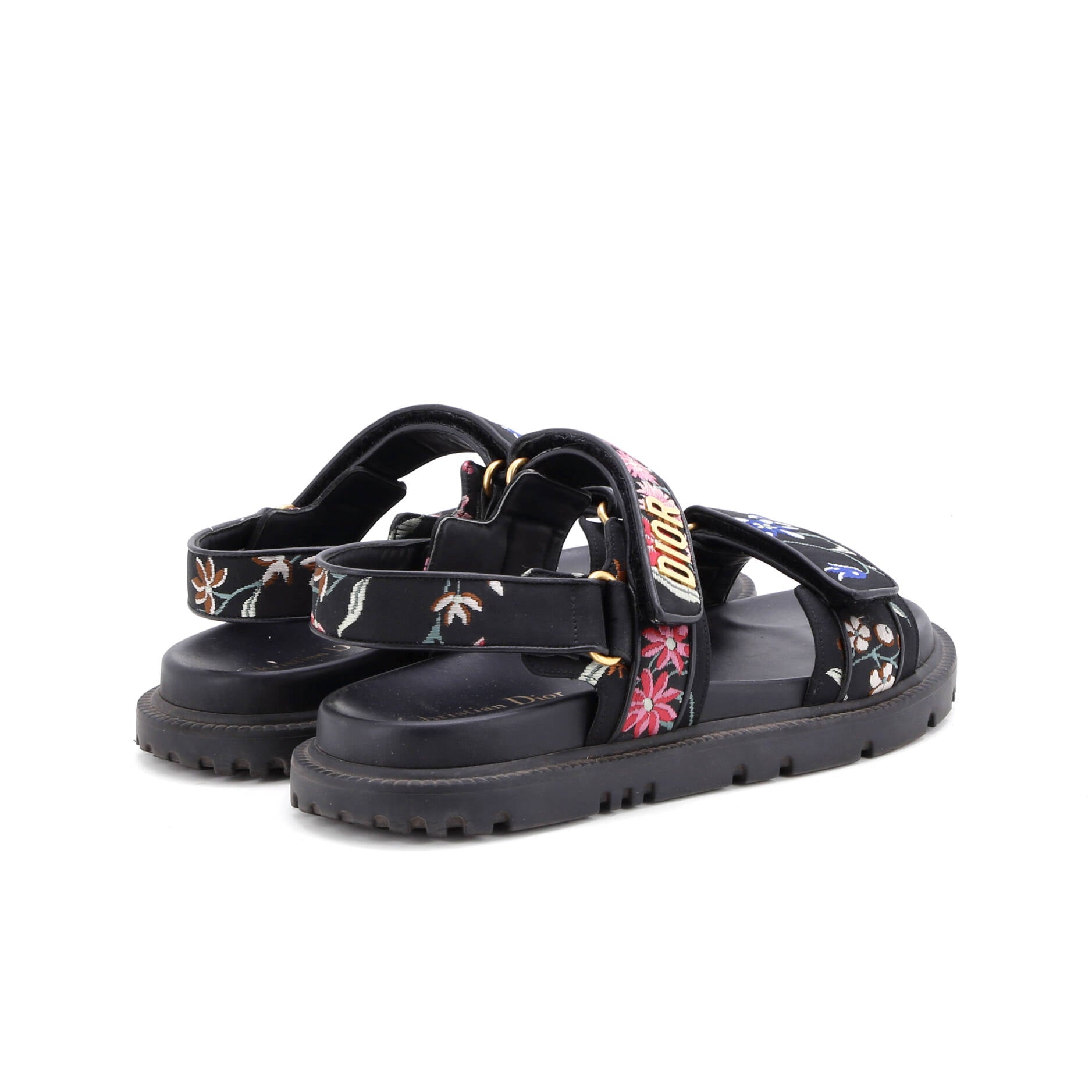 Women's DiorAct Sandals Printed Technical Fabric