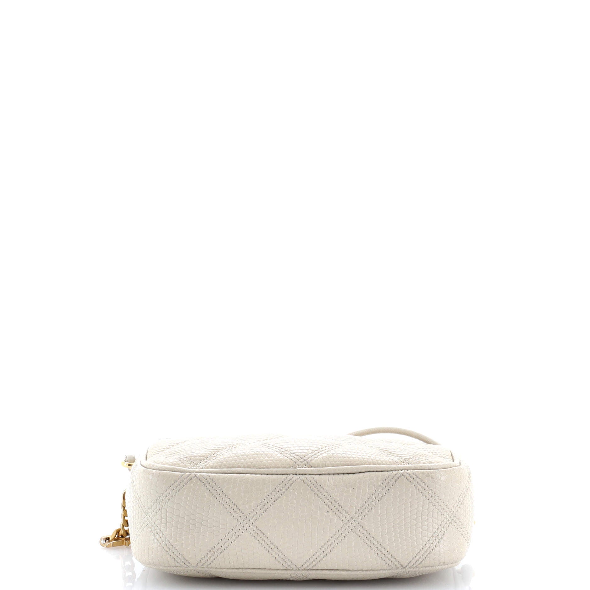 Becky Camera Bag Quilted Lizard Embossed