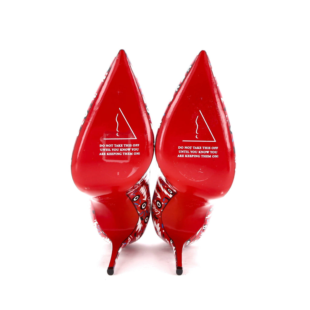 Women's Pigalle Follies Pumps Printed Patent 100